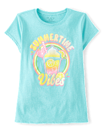 Girls Lemonade Graphic Tee