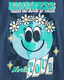 T-shirt graphique Girls Kindness World Tour