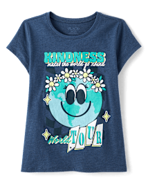 T-shirt graphique Girls Kindness World Tour