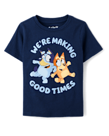 Baby And Toddler Boys Bluey Graphic Time