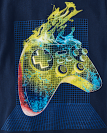 Lot de 3 t-shirts graphiques Gamer pour garçon