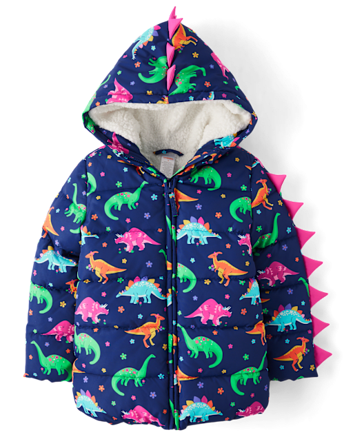Veste Légère Matelassée Moto Fille Gymboree Best In Show, Bleu, Petit (5/6