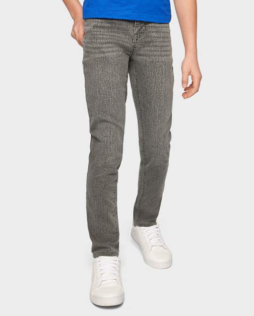 Shop Gray Kids Denim Jeans | The Children's Place Canada