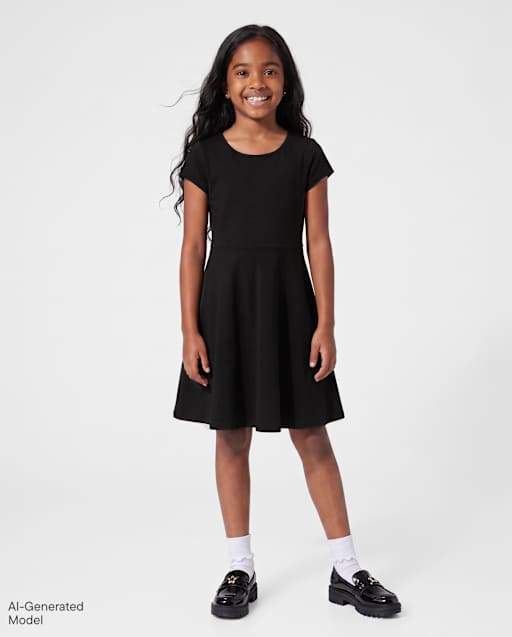 black dress for girls Kids School Uniform Dresses Now Accessorize Now it’s hook Minnie Mouse Costume, Toddler Size:US24W
