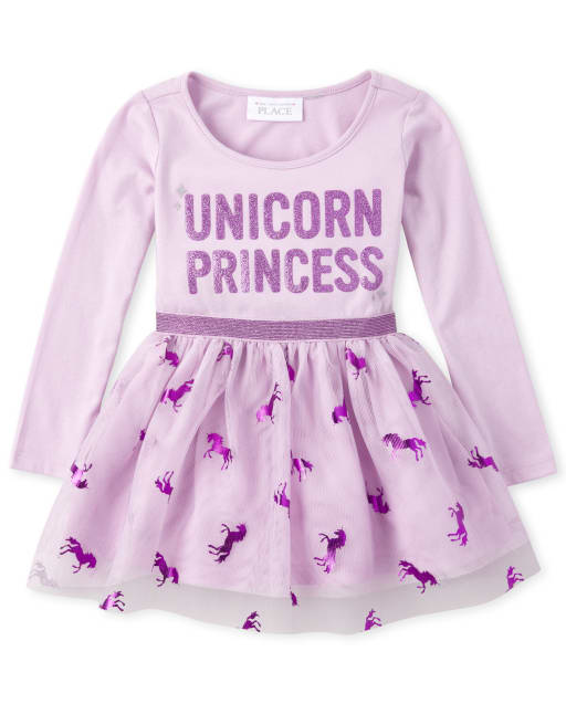 childrens place unicorn dress