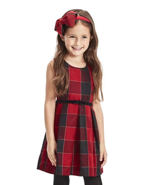 toddler plaid dress
