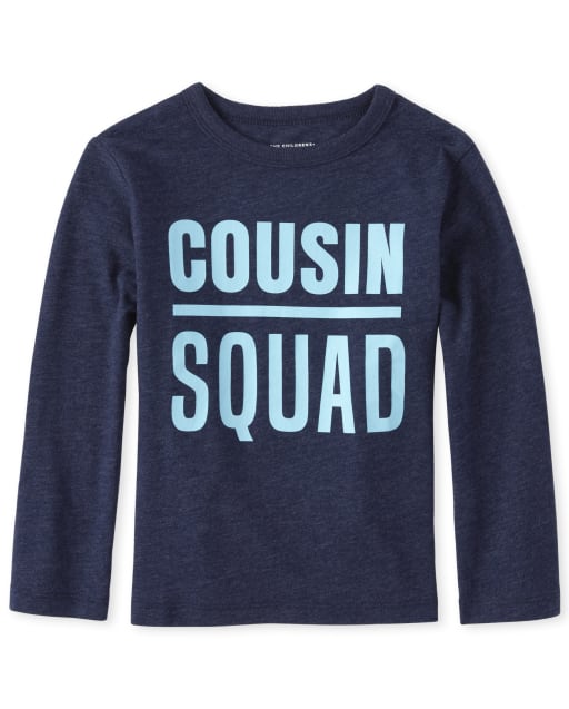 Toddler//Kids Short Sleeve T-Shirt My Cousin in California Loves Me