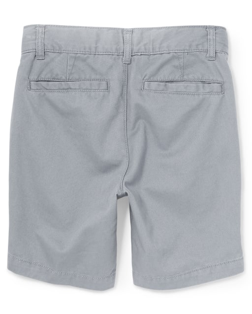 Boys Stretch Woven Chino Shorts