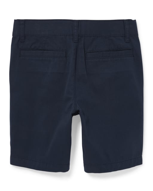 Boys Stretch Woven Chino Shorts