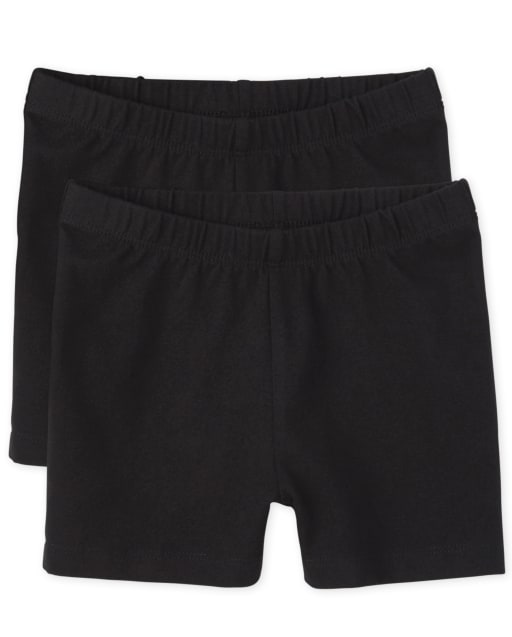Girls Knit Cartwheel Shorts 2-Pack