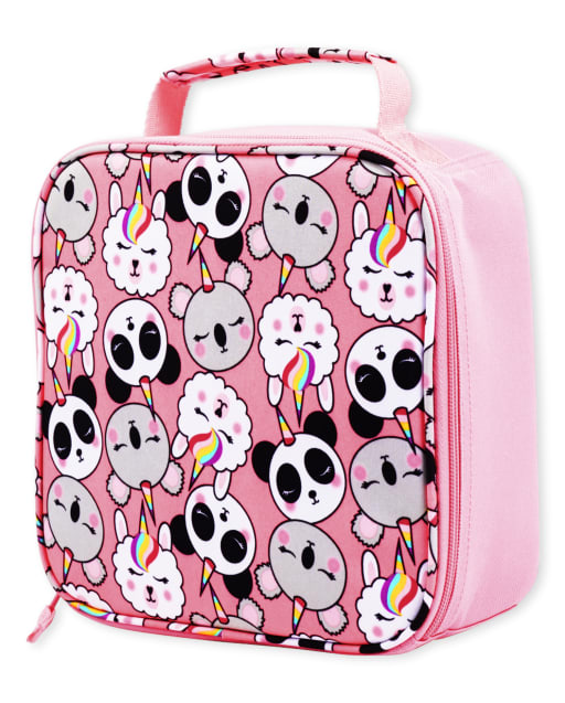 Girls Crittercorn Print Lunch Box