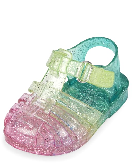 girls jelly sandals