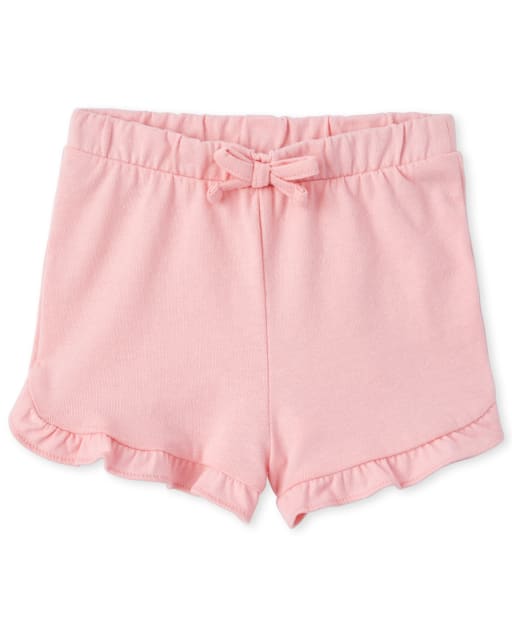 Baby And Toddler Girls Mix And Match Knit Ruffle Shorts