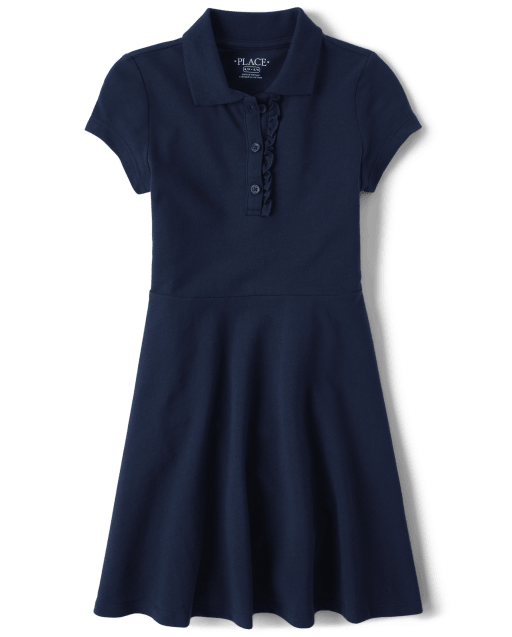 Kids Blue School Uniform Dresses | The Children's Place