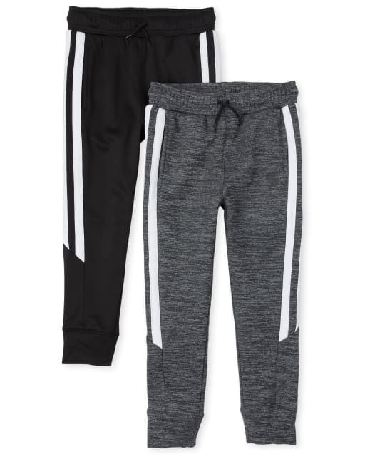 side stripe jogger pants