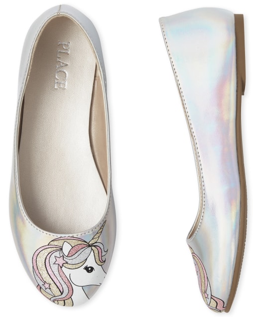 unicorn ballet flats