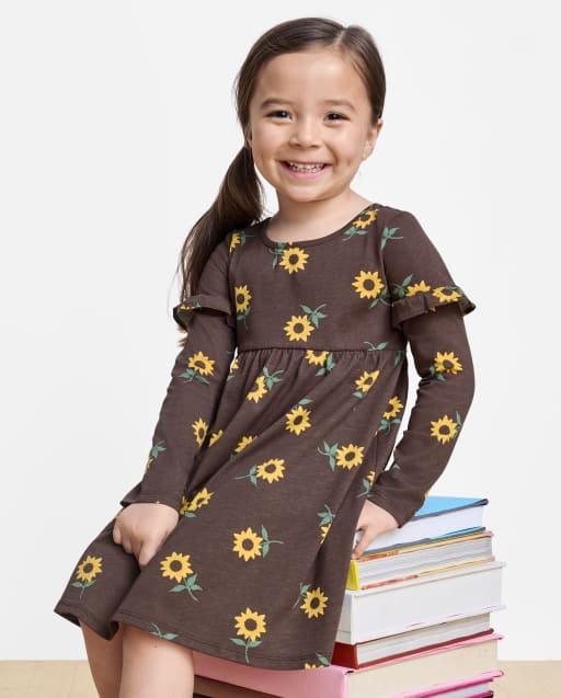 Toddler Girl Casual Brown Dresses | The Children's Place