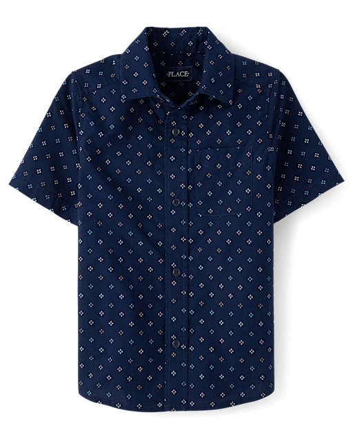 Boys Dress Shirts & Button Downs | The Children's Place Boys Dress Shirts & Button Downs | The Children's Place
