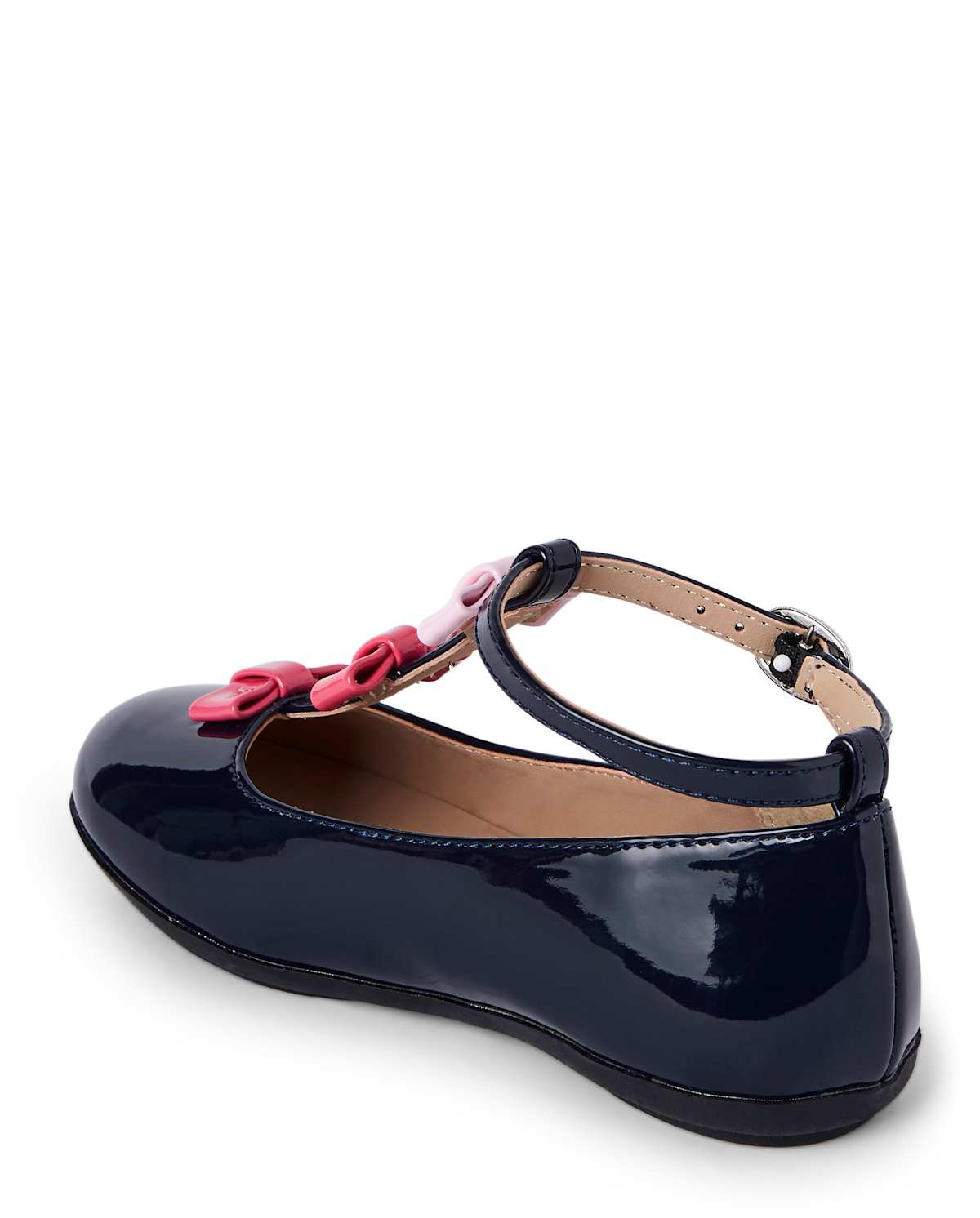Балетки Gymboree Bow T-Strap Ballet - Preppy Puppy для девочек, цвет: Синий — фото 2