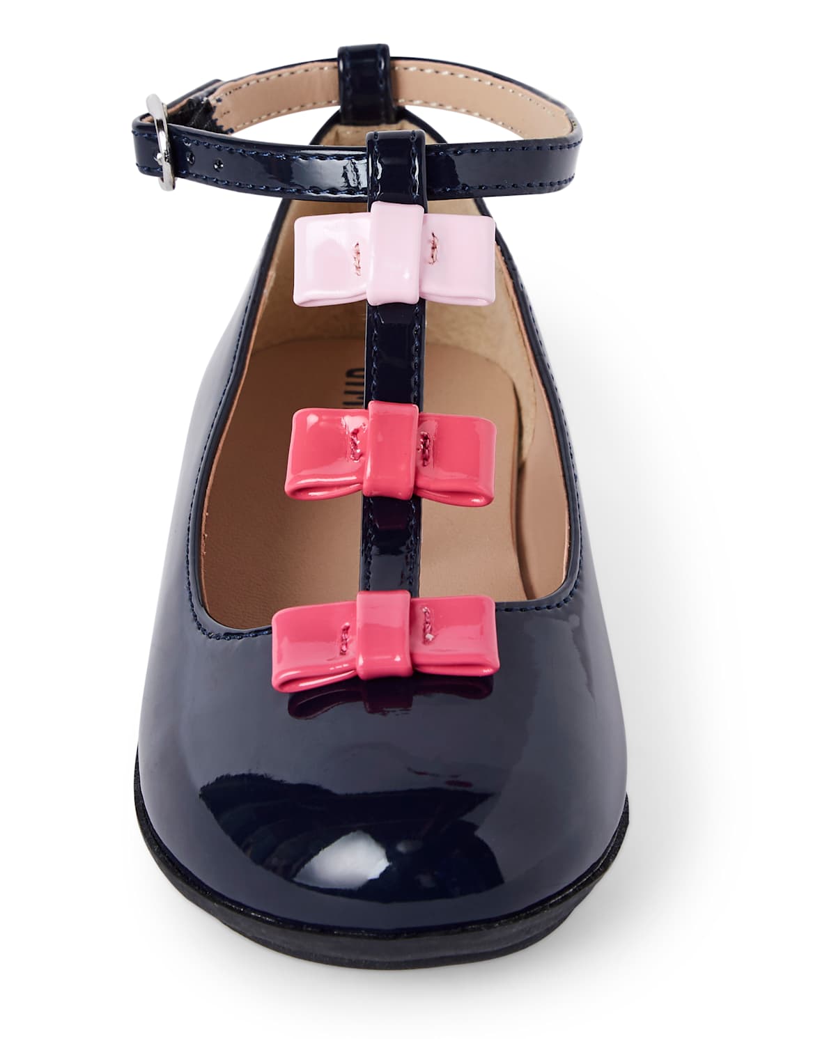 Балетки Gymboree Bow T-Strap Ballet - Preppy Puppy для девочек, цвет: Синий — фото 3