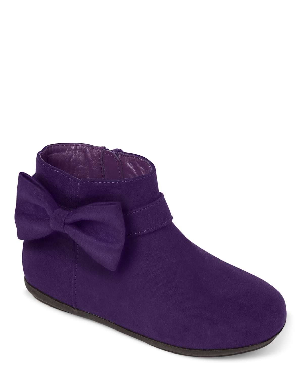 Ботинки Gymboree Bow - Whooo's Cute для девочек, цвет: Фиолетовый — фото 1