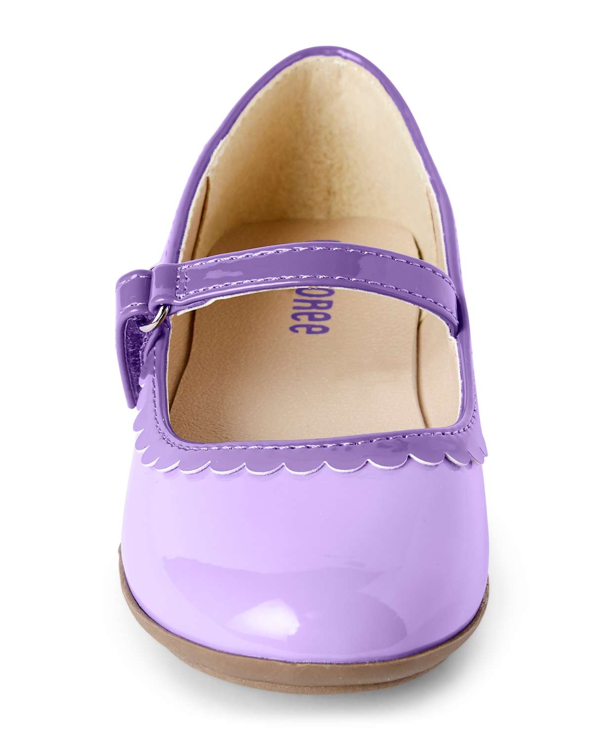 Балетки Gymboree Scalloped Ballet - Whooo's Cute для девочек, цвет: Фиолетовый — фото 3