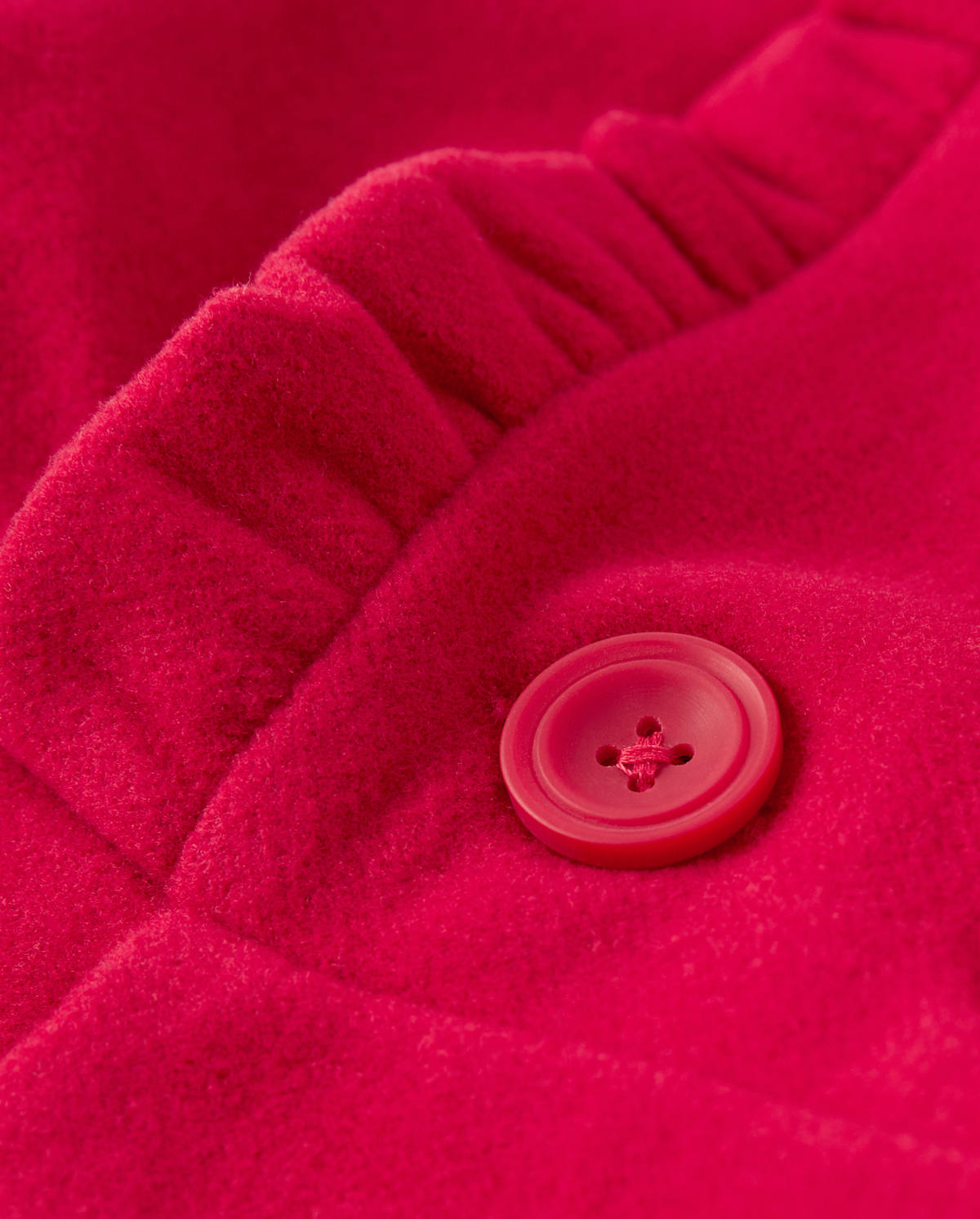 Куртка Gymboree Ruffle - Candy Apple для девочек, цвет: Красный — фото 1