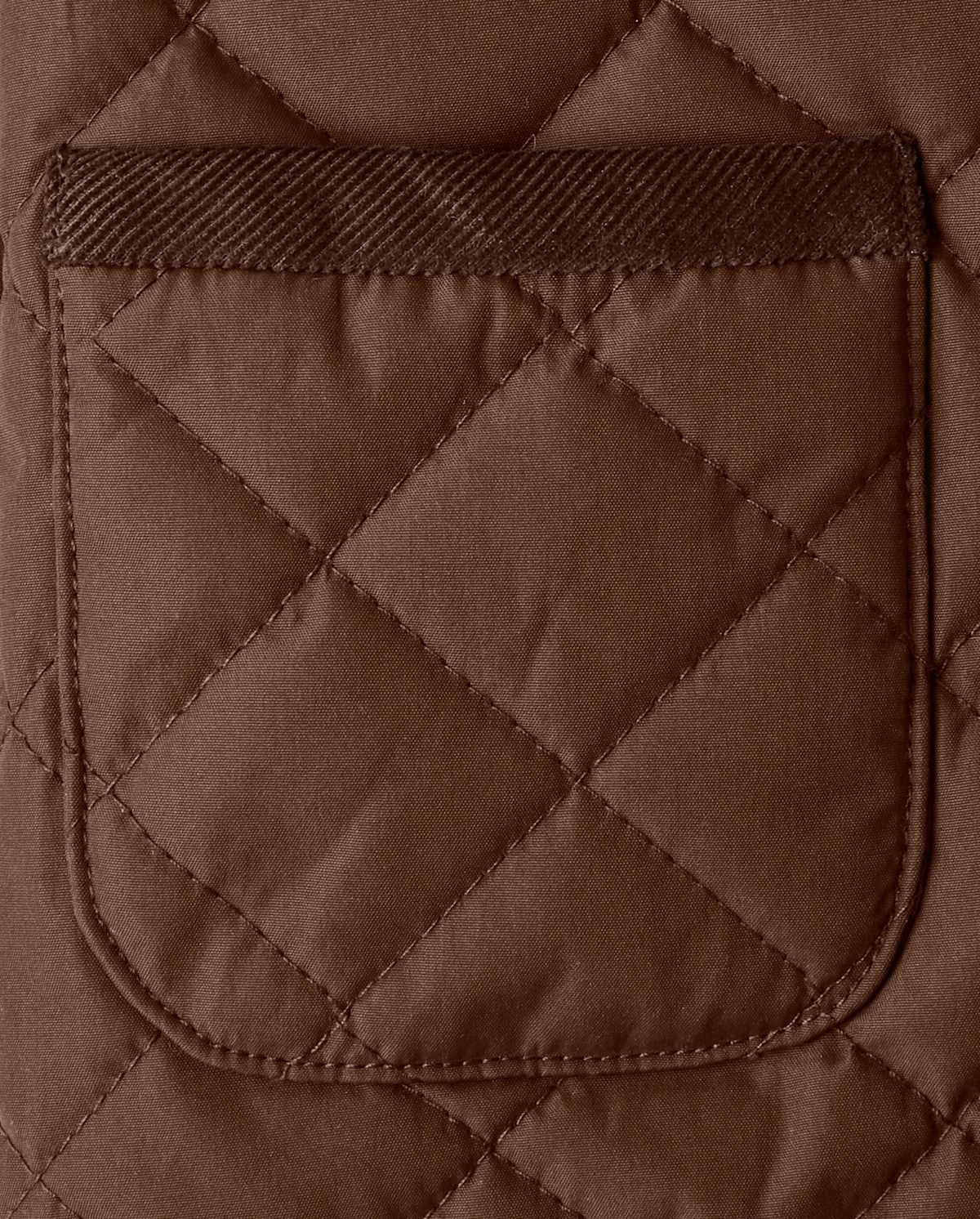 Куртка Gymboree Quilted - Pony Club для девочек, цвет: Коричневый — фото 3
