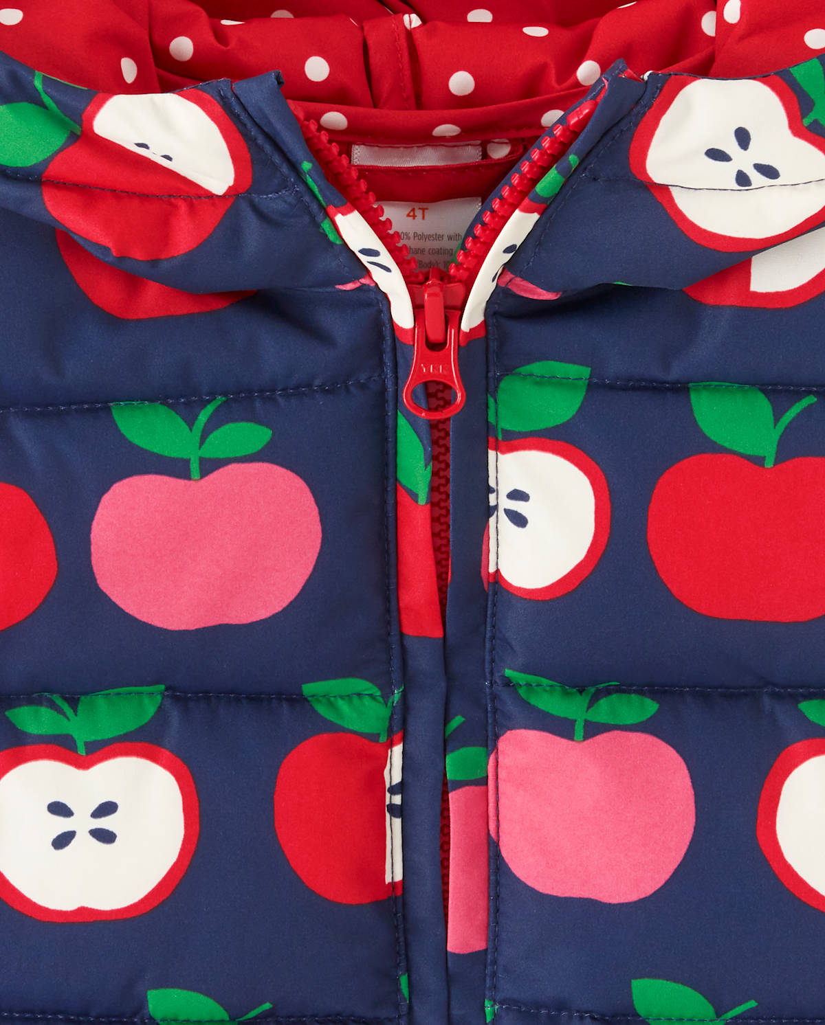 Жилет Gymboree Apple - Candy Apple для девочек, цвет: Синий — фото 1