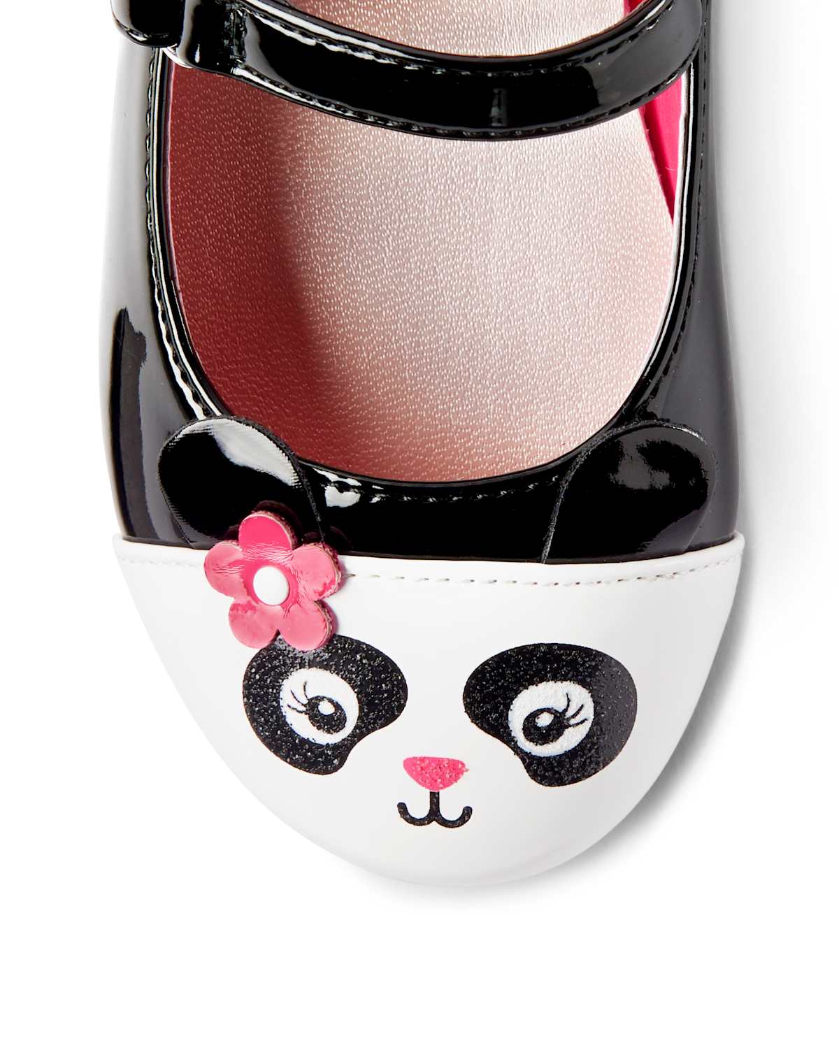 Балетки Gymboree Panda Ballet - Panda Party для девочек, цвет: Чёрный — фото 4