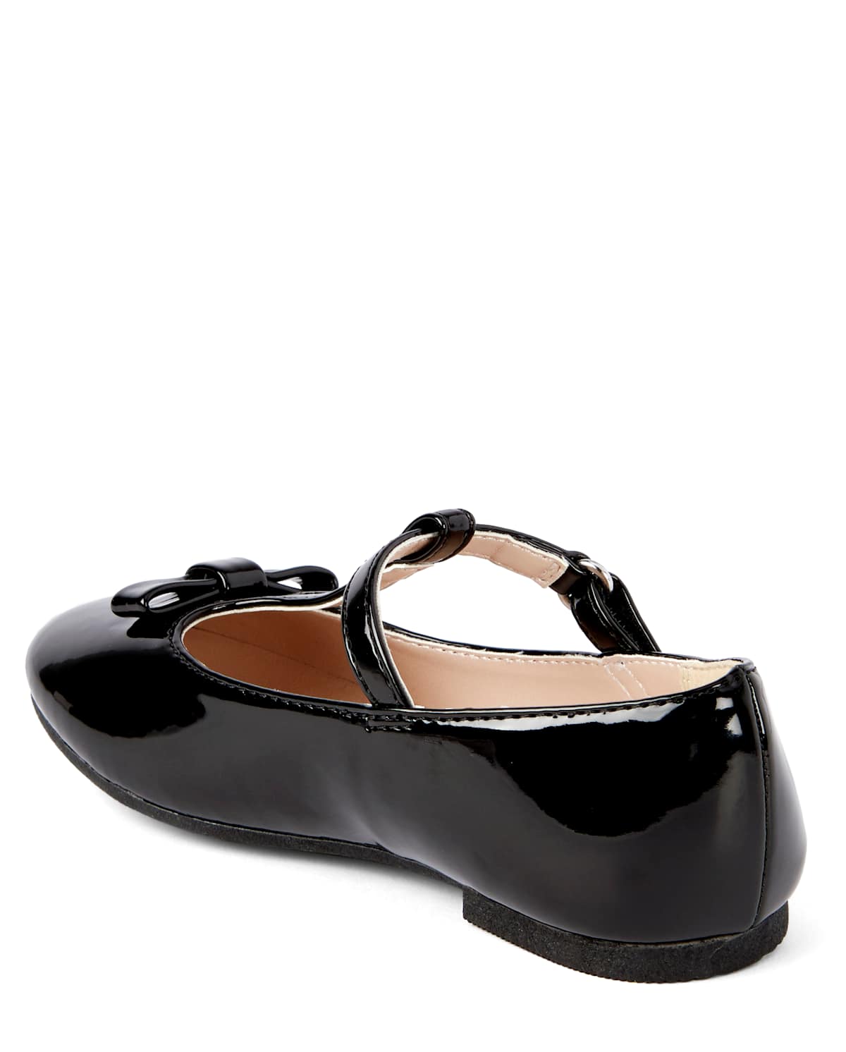 Балетки Gymboree Bow T-Strap Ballet - Picture Perfect для девочек, цвет: Чёрный — фото 2