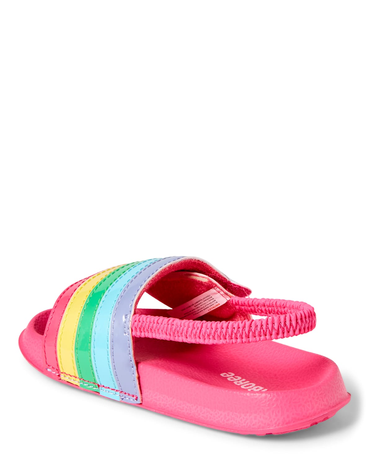 Сандалии Gymboree Rainbow Slides - Sunshine Time для девочек, цвет: Розовый — фото 2