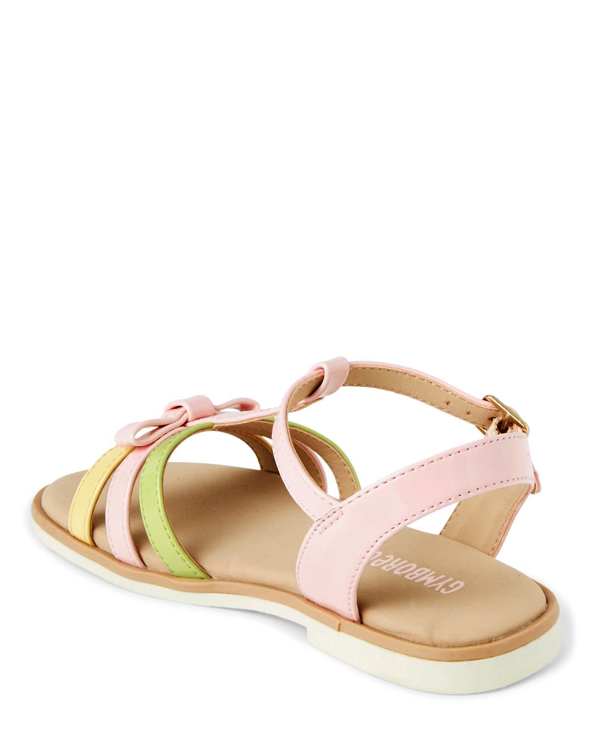 Сандалии Gymboree Bow Sandals - Garden Party для девочек, цвет: Розовый — фото 2