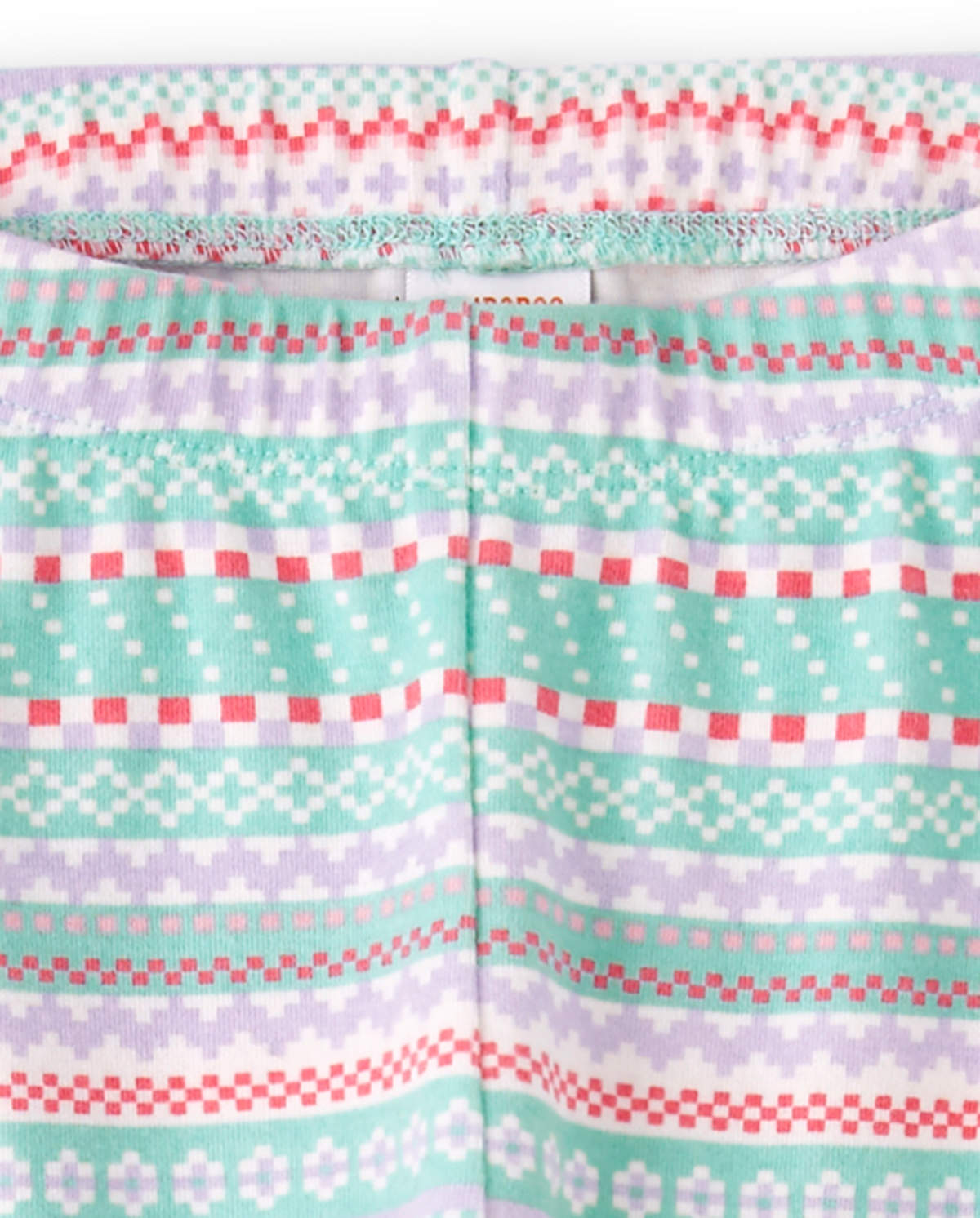 Леггинсы Gymboree Fairisle - Polar Party для девочек, цвет: Зелёный — фото 2