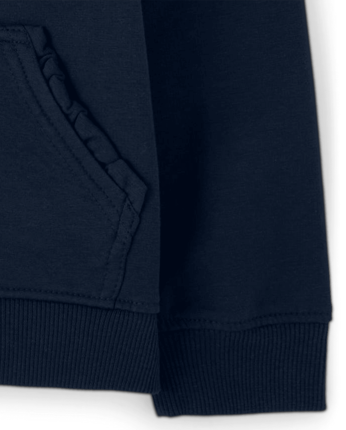 Худи Gymboree Zip Up - Uniform для девочек, цвет: Синий — фото 3