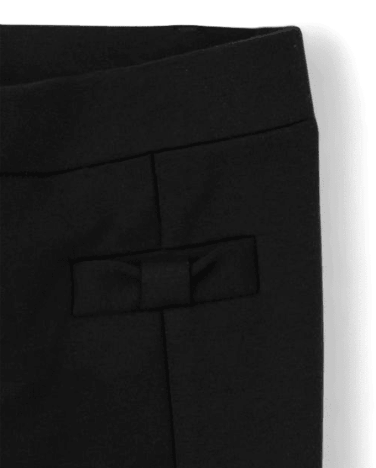 Леггинсы Gymboree Ponte Bow Jeggings - Uniform для девочек, цвет: Чёрный — фото 3