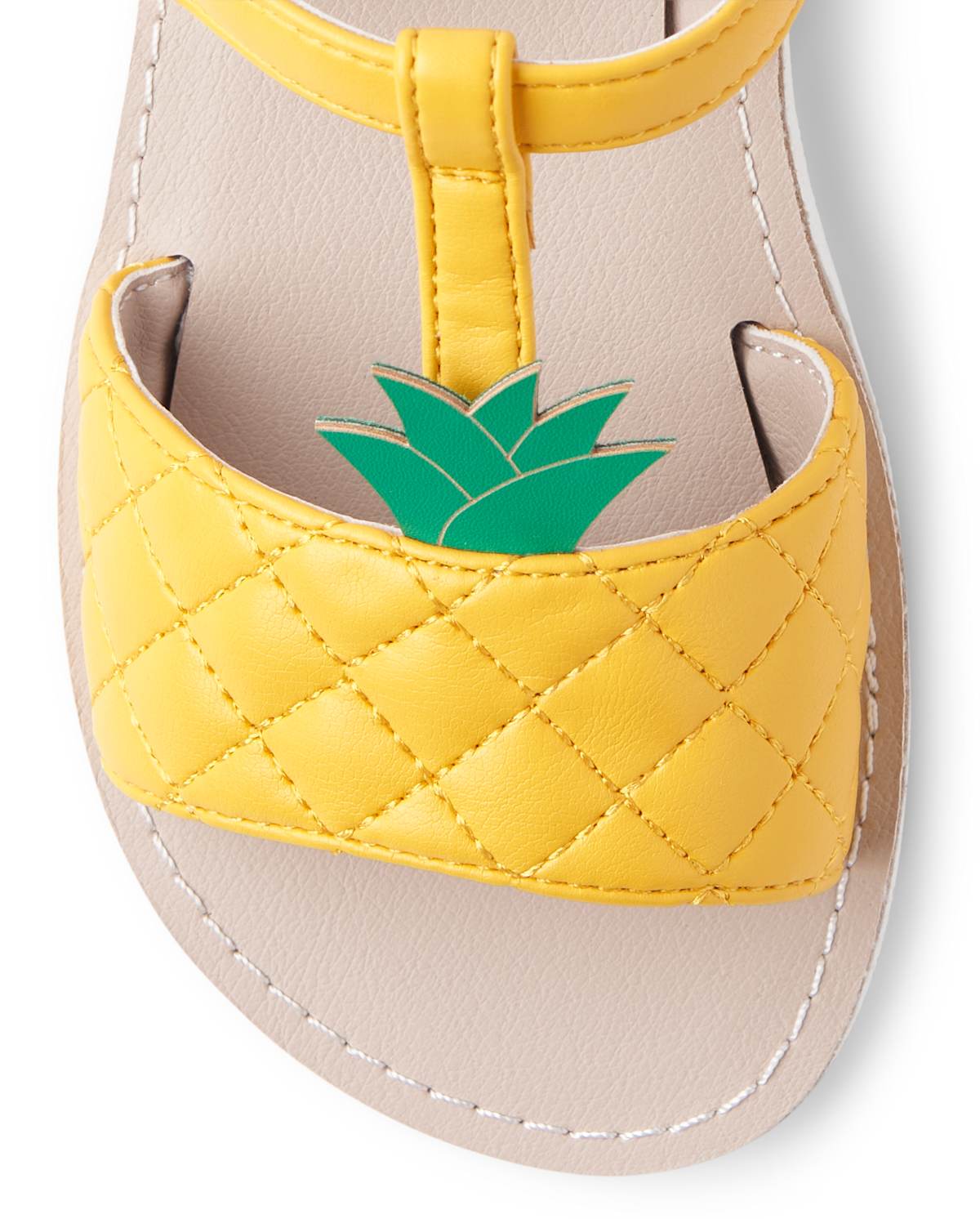 Сандалии Gymboree Eyelet Sandal - Pineapple Punch для девочек, цвет: Жёлтый — фото 4
