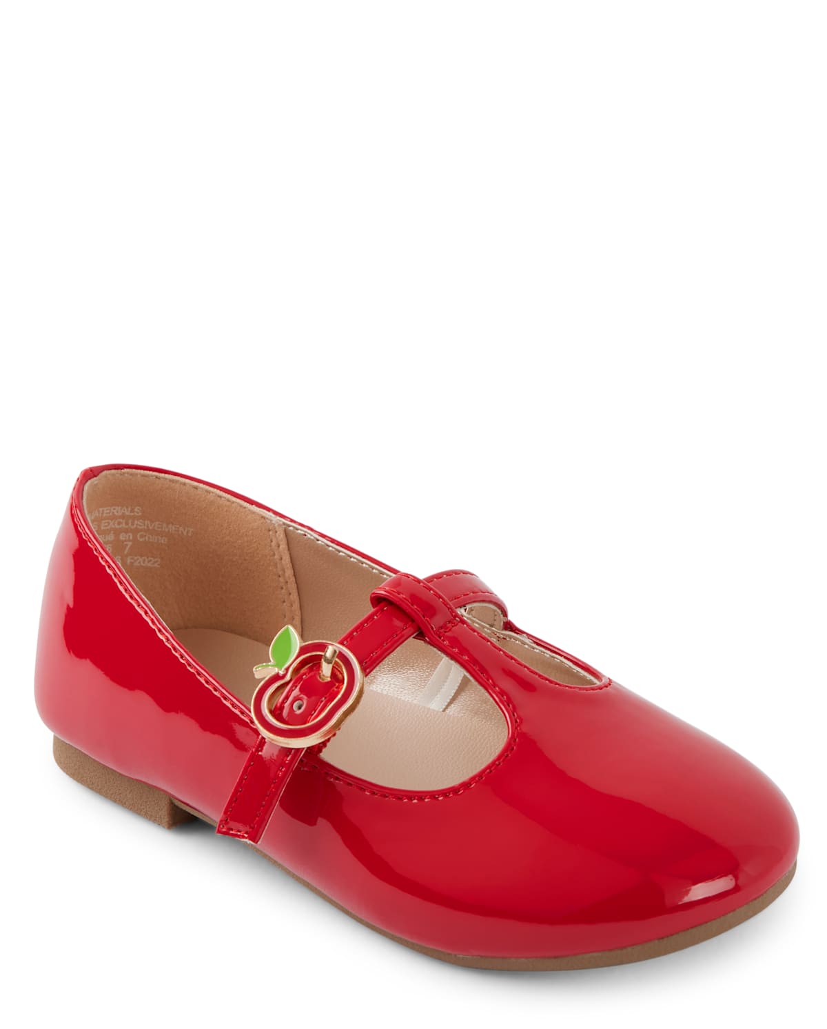 Балетки Gymboree Apple Mary Janes - Head of the Class для девочек, цвет: Красный — фото 1