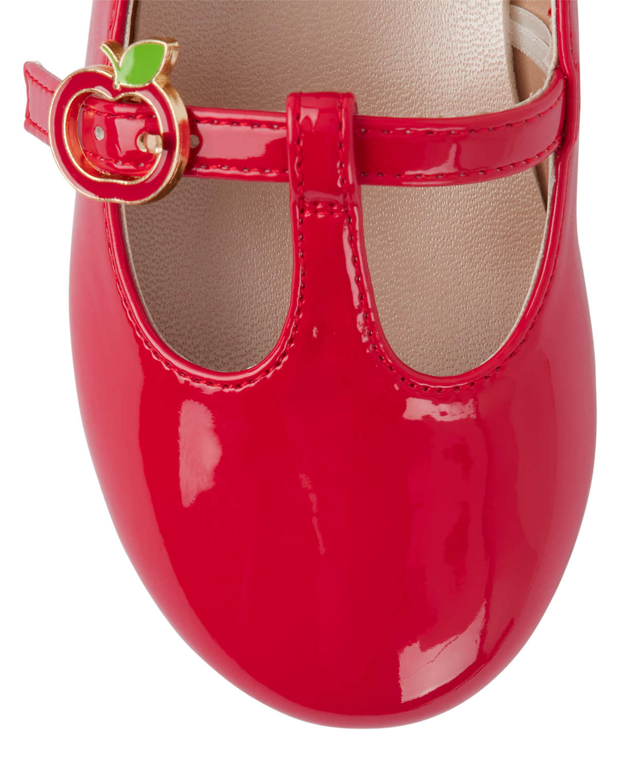 Балетки Gymboree Apple Mary Janes - Head of the Class для девочек, цвет: Красный — фото 3