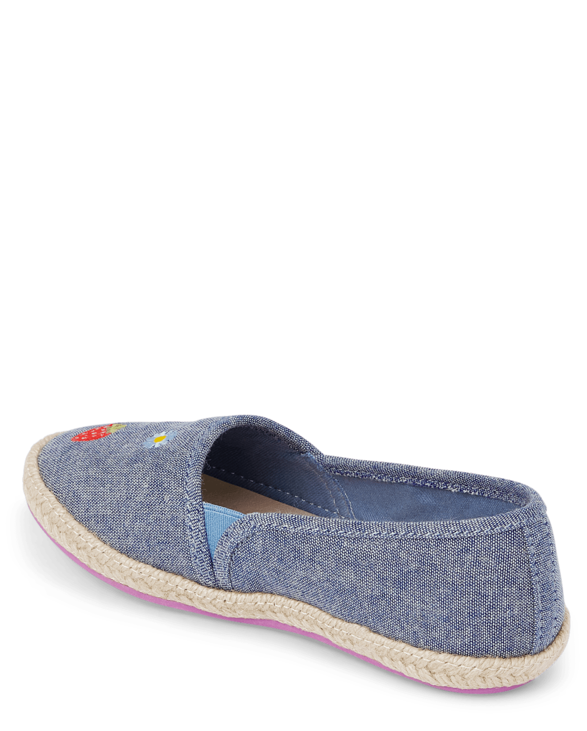 Балетки Gymboree Embroidered Icon Espadrille Flats - Little Sprout для девочек, цвет: Джинсовый — фото 2