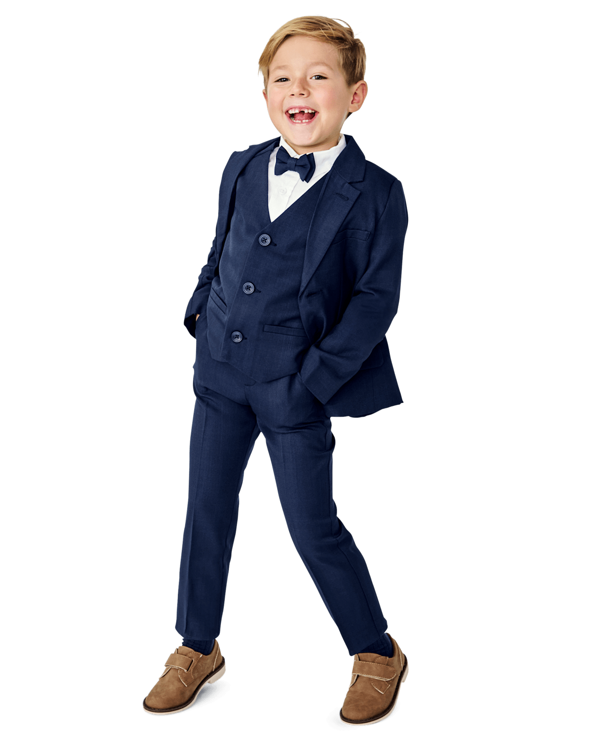 Брюки Gymboree Dress Pants - Special Occasions для мальчиков, цвет: Синий — фото 3