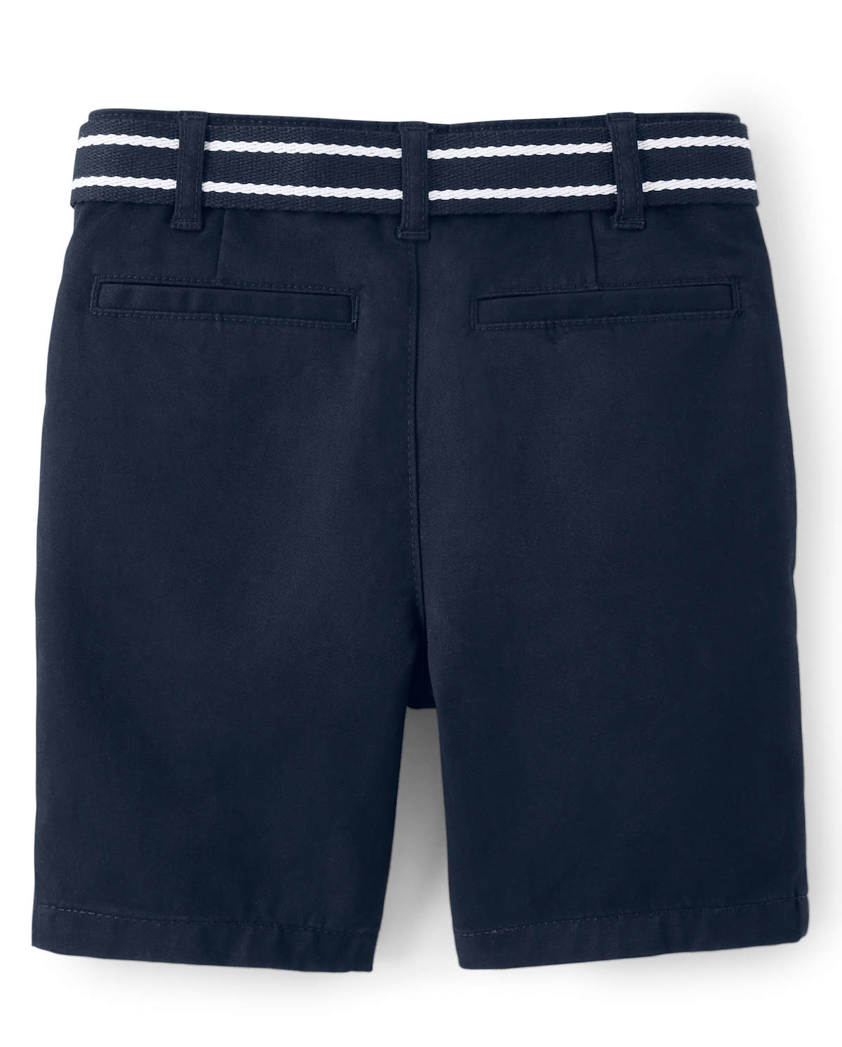 Шорты Gymboree Wrinkle-Resistant Belted Chino - Uniform для мальчиков, цвет: Синий — фото 2