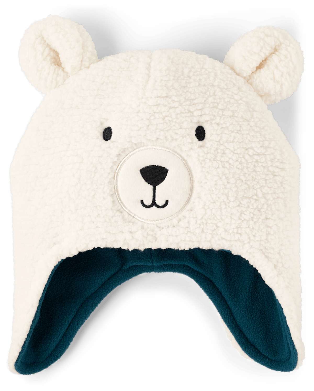 Головной убор Gymboree Polar Bear Sherpa Hat - Nordic Adventure для мальчиков, цвет: Белый — фото 1