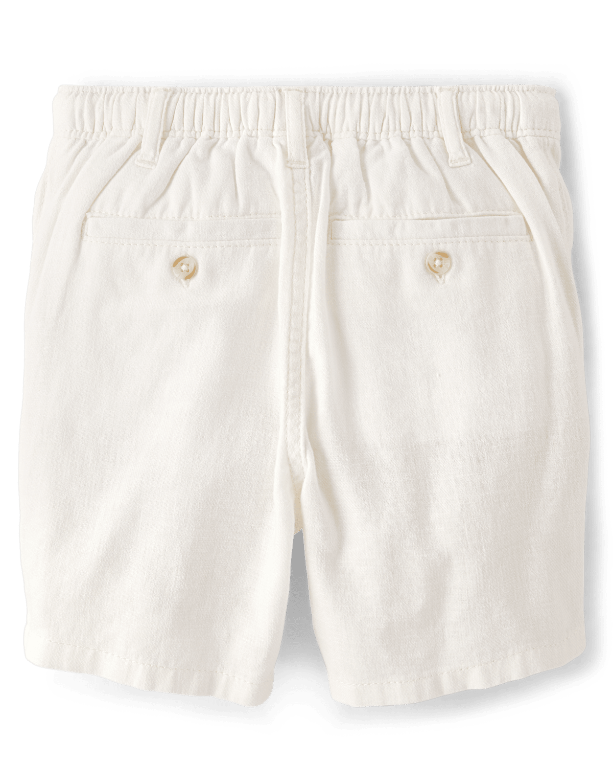 Детские шорты Gymboree Linen-Blend Pull On, цвет: Белый — фото 2