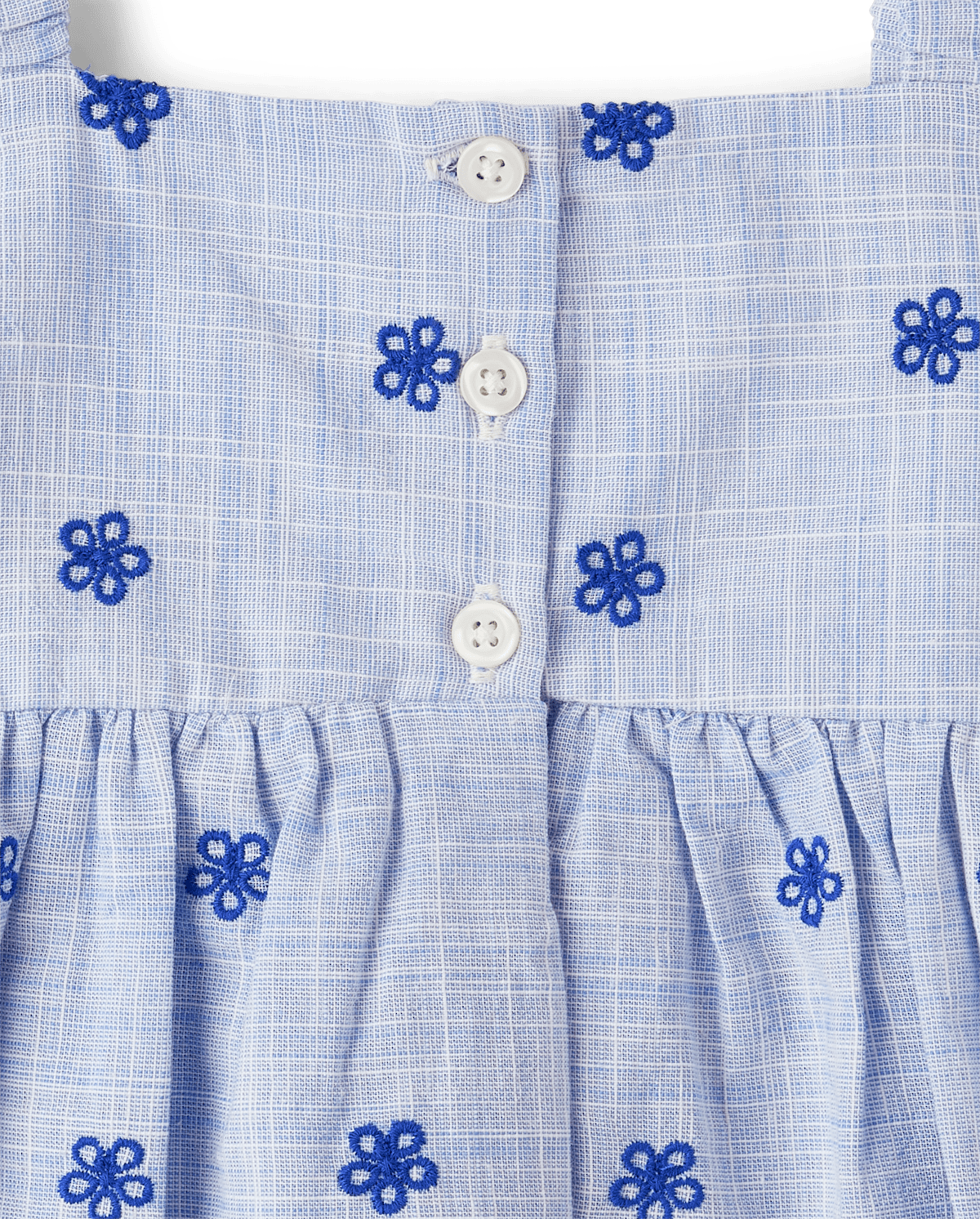 Платье Gymboree Eyelet Shift - Italian Riviera для девочек, цвет: Синий — фото 3