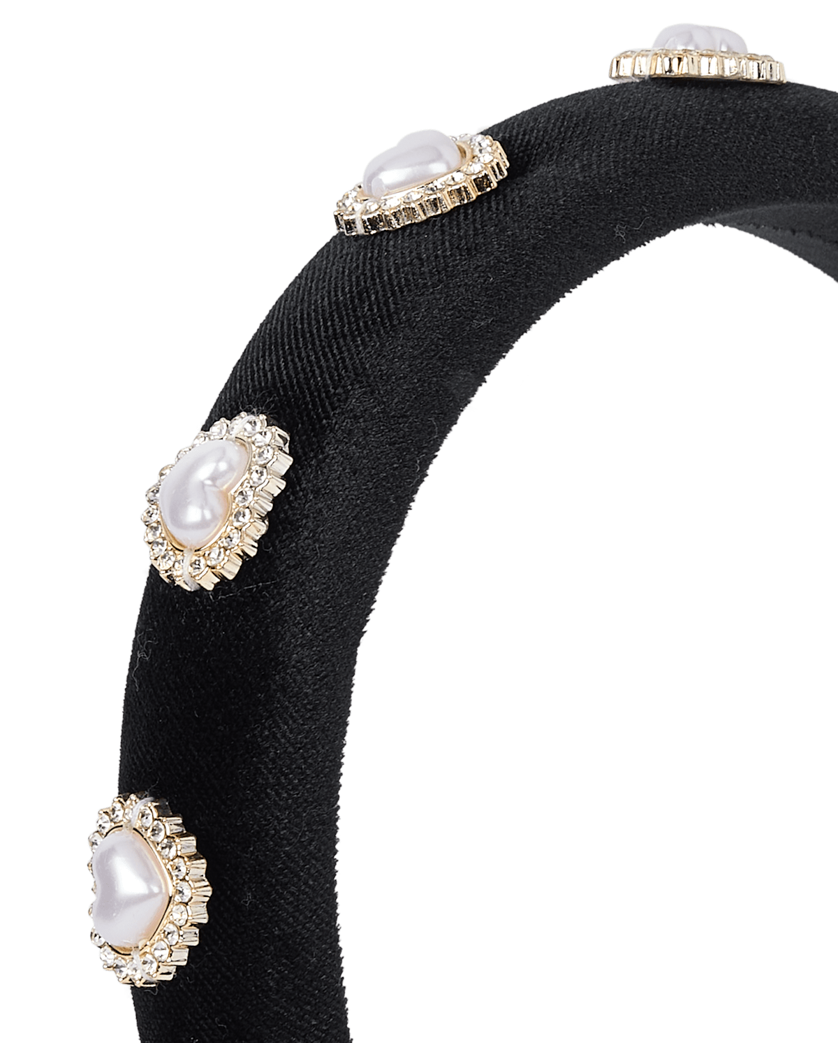 Аксессуары для волос Gymboree Embellished Puffy Headband - Little Essentials для девочек, цвет: Чёрный — фото 2