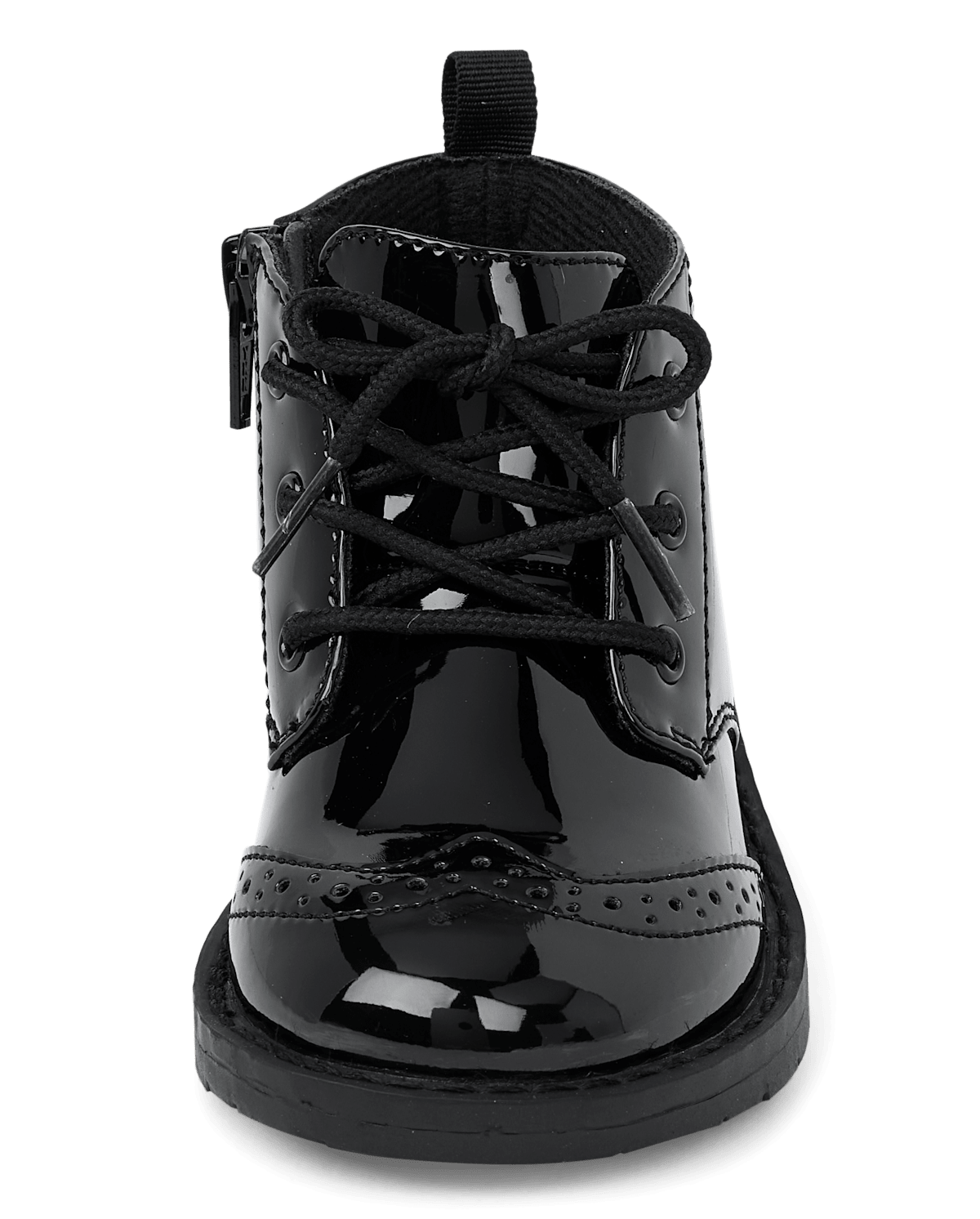 Ботинки Gymboree Lace Up Boots - Tartan Remix для мальчиков, цвет: Чёрный — фото 4