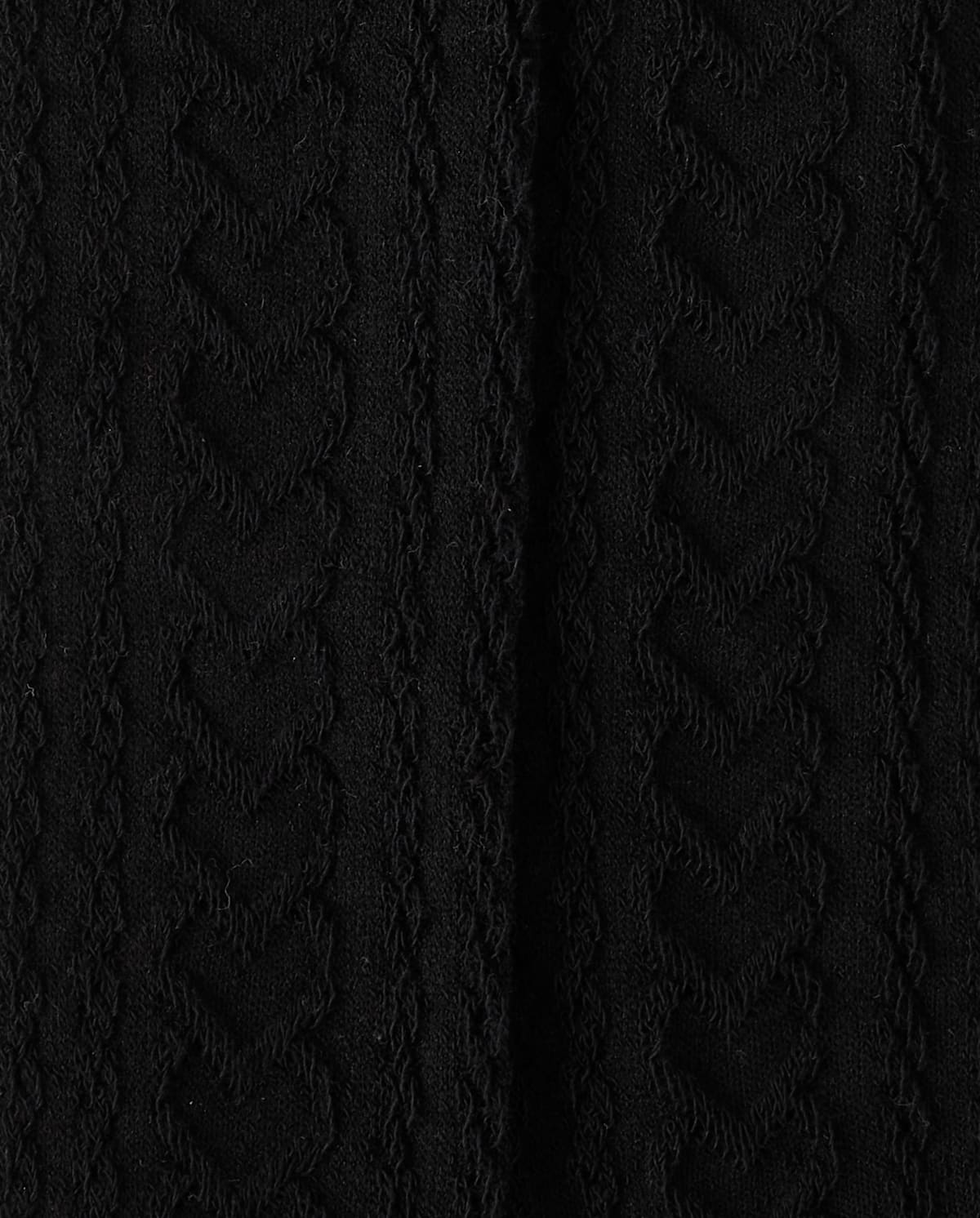 Колготки Gymboree Heart Cable Knit Tights - Little Essentials для девочек, цвет: Чёрный — фото 1