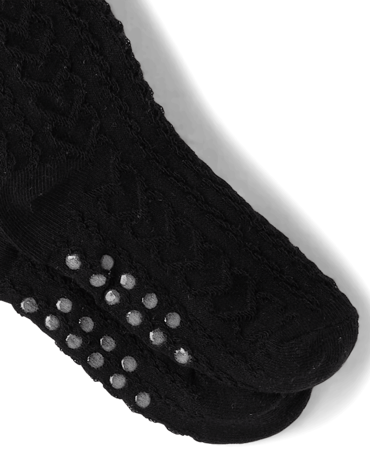 Колготки Gymboree Heart Cable Knit Tights - Little Essentials для девочек, цвет: Чёрный — фото 3