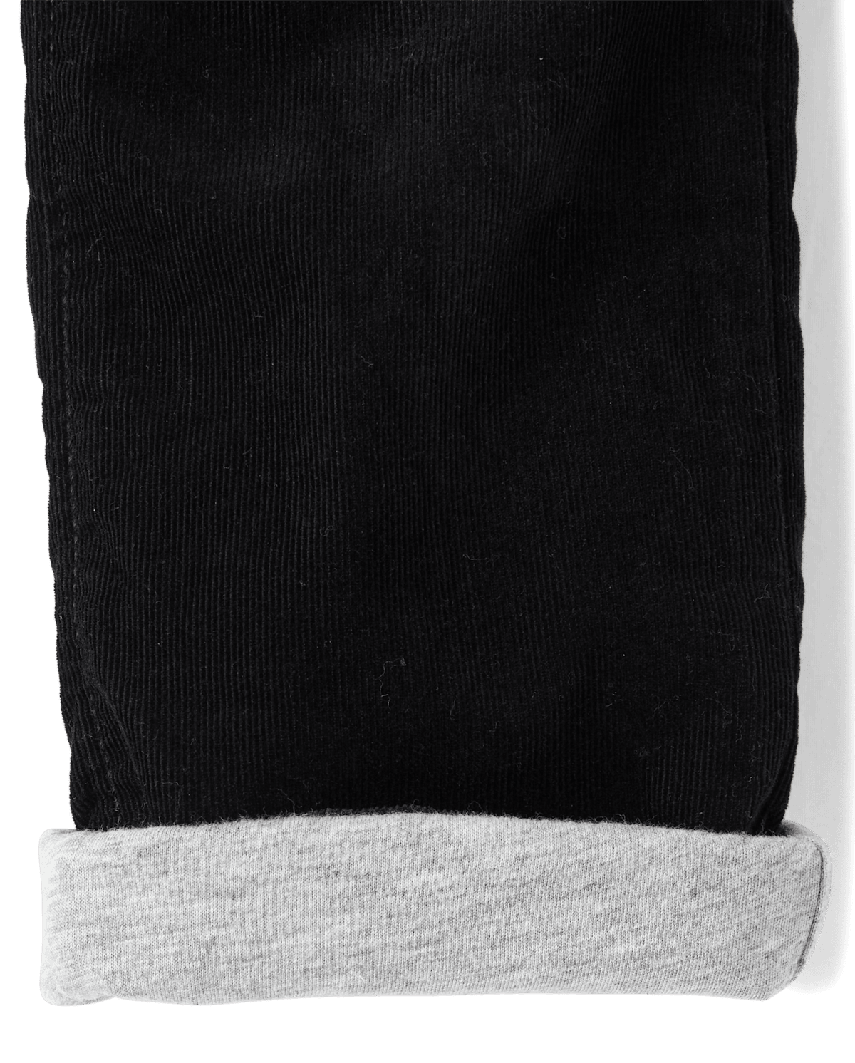 Брюки Gymboree Corduroy Roll Cuff Pull On Pants - Little Essentials для мальчиков, цвет: Чёрный — фото 3